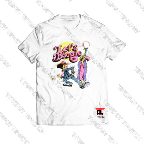 Lets-Boogie-T-Shirt-For-Women-and-Men-S-3XL