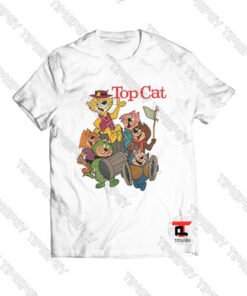Top-Cat-Cartoon-T-Shirt-For-Women-and-Men-S-3XL