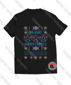 Magic-Christmas-T-Shirt-For-Women-and-Men-S-3XL