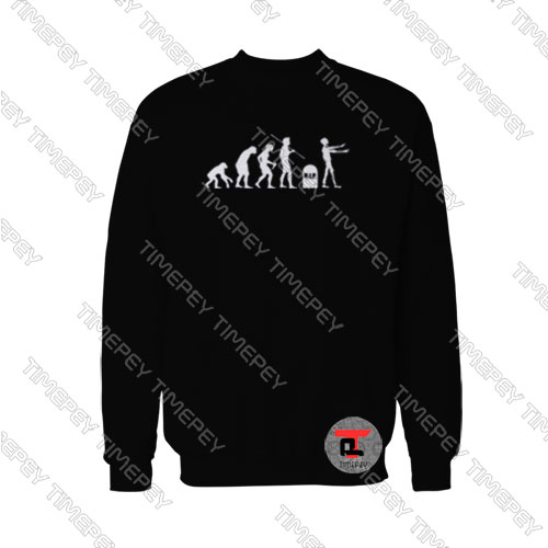 Zombie-Evolution-Sweatshirt-Unisex-Adult-Size-S-3XL