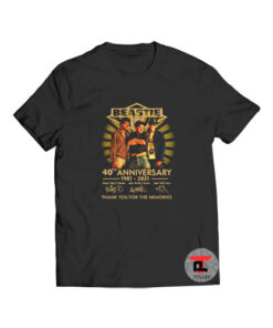 Beastie Boys 40th Anniversary T Shirt American Rap Rock S-3XL