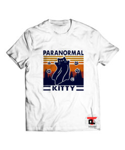 Cat Paranormal Kitty T Shirt Vintage S-3XL