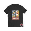 Donald Duck Grid T Shirt For Men And Women S-3XL