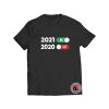 New Years Eve T Shirt Happy New Year 2021 S-3XL