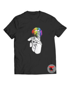 Shut The Fuck Up LGBT T Shirt LGBT Lips S-3XL
