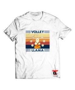 Volley Llama Vintage T Shirt For Men and Women S-3XL