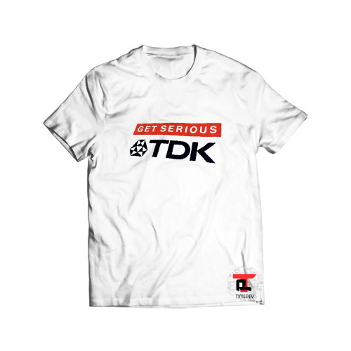 90's Get Serious TDK T Shirt