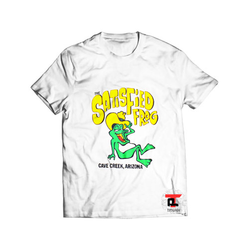Vintage 80s The Satisfied Frog T Shirt