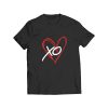 Xo Heart Valentines Day T Shirt