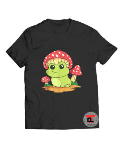 Frog on Mushroom Hat T Shirt