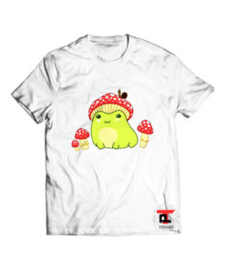 Frog with mushroom hat and snail T Shirt