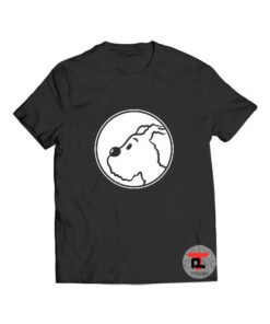Snowy tintin t shirt