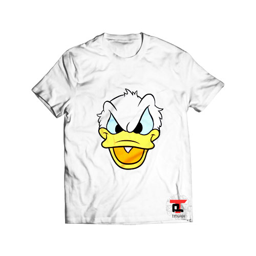 Donald Duck Angry Face Funny T Shirt