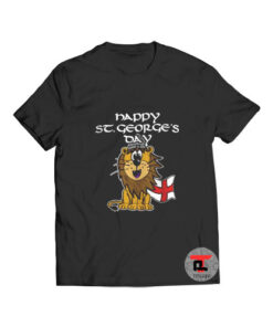 Happy St George's Day Lion T Shirt