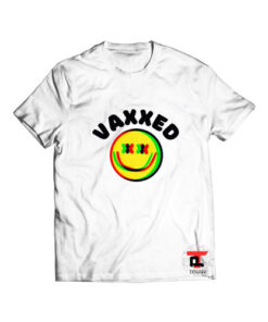 Vaxxed Glitch Happy Face T Shirt
