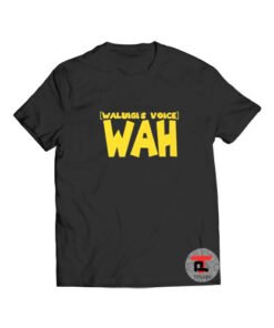 Wah Waluigi Voice Words T Shirt