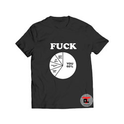 Fuck Funny Percentage Category T Shirt