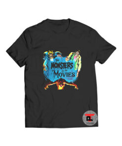 Vintage Horror Monsters of the Movies T Shirt