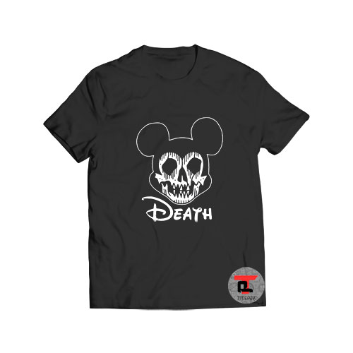 Mortem Mouse Death Skull T Shirt