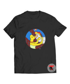 The Simpsons Marge And Homer Pie T Shirt