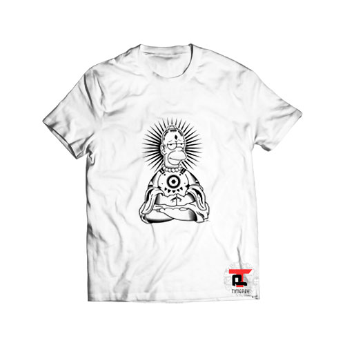 The Simpsons Zen Homer C2 T Shirt