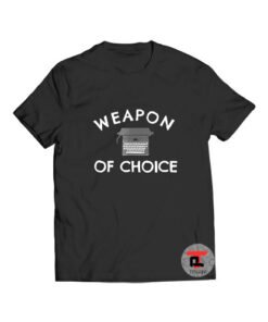Writers Typewriter Weapon Of Choice T Shirt