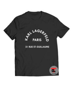 Karl Lagerfeld Striped Viral Fashion T Shirt