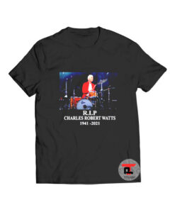 Rip charlie watts drummer rolling stones Viral Fashion T Shirt