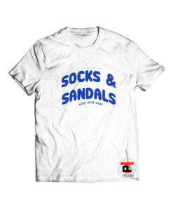 Sinjin Drowning Socks And Sandals T Shirt