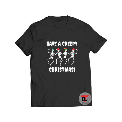 Skeletons have a creepy Christmas Viral Fashion T Shirt