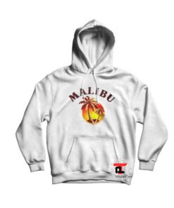 Malibu coconut tree logo Hoodie