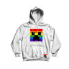 minecraft rainbow creeper face hoodie
