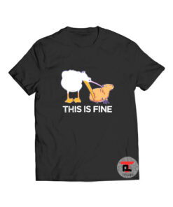 Pelican tries to eat capybara this is fine t shirt