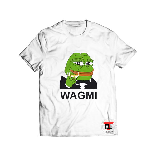 Wagmi cheers pepe the frog t shirt