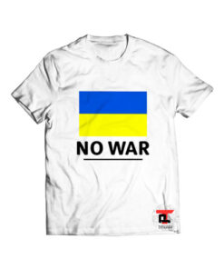 Ukraine flag no war t shirt